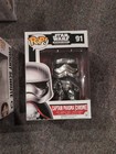 Funko Pop Star Wars Captain Phasma Chrome Smugglers Bounty Exclusive & Protector