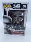 Funko Pop Star Wars The Force Awakens Smuggler's Bounty 91 Captain Phasma Chrome