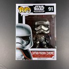 Funko Pop Captain Phasma Chrome 91 Star Wars Smugglers Bounty Exclusive