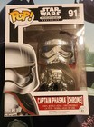 Funko Pop! Vinyl: Star Wars - Captain Phasma - (Chrome Smuggler's Bounty) #91