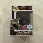 Funko Pop! Marvel Guardians Vol. 3 Baby Rocket Flocked Shop Exc #1208
