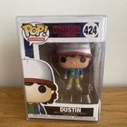 Funko Pop Dustin Stranger Things TV #424 Vinyl Figure Television Series 1