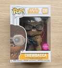Funko Pop Star Wars Solo Chewbacca Flocked #239 + Free Protector