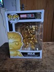 Funko Pop -Marvel Studios: The First Ten Years CHROME Gold Hulk #379