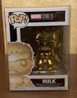 FUNKO Pop Marvel Studio. GOLD HULK 379  The First Ten Years IN PROTECTIVE CASE