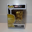 FUNKO POP HULK GOLD CHROME #379 MARVEL STUDIOS THE FIRST TEN YEARS