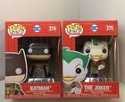 Funko Pop Batman 374 & The Joker 375 DC Comics Imperial Palace Vaulted Protector