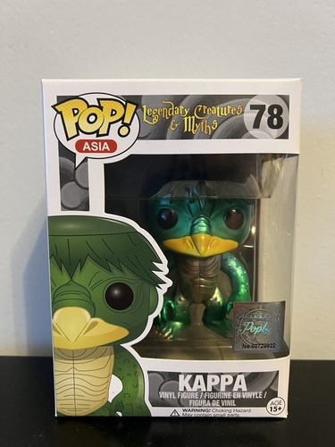 Funko Pop Asia! Legendary Creatures & Myths - Kappa #78 (Con Excl) w/ Protector!