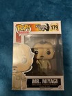 2015 Funko Pop! Vinyl Figure. Sealed, New In Box. Mr. Miyagi. #179. Karate Kid.