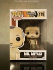 Funko POP! Mr. Miyagi #179 The Karate Kid Vinyl Figure Bobblehead with Protector