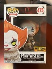 Funko POP! Movies IT Pennywise Balloon #475 Hot Topic Exclusive Bottom Crease