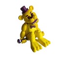 2018 Funko Five Nights At Freddy's Blacklight Golden Freddy Mini Figure 2" FNAF