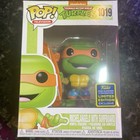 Funko Pop Vinyl Tmnt Sdcc 2020 Michelangelo With Surfboard #1019 Ninja Turtles