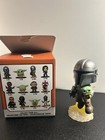 Mandalorian Flying w Child • Star Wars • Funko Pop Mystery Minis •