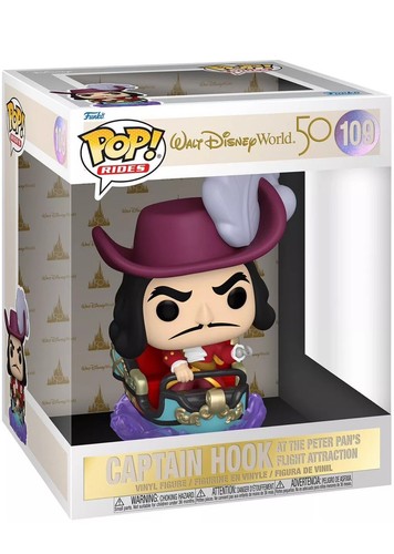 Funko Pop! Rides: Walt Disney World 50 Captain Hook At The Peter Pan's... 109