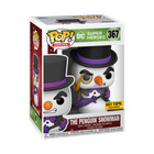 Funko Pop! DC Super Heroes THE PENGUIN SNOWMAN #367 Hot Topic Exclusive B42