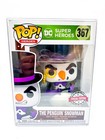 DC Super Heroes The Penguin Snowman 367 SE Funko Pop + Pop Protector Christmas