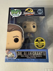 Funko POP Digital Dr. Alan Grant with baby dino #201 Jurassic Park LE1900