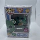 Funko POP! Animation Care Bears 40th WISH BEAR #1207 FLOCKED CHASE w/ Protector