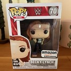 WWE Becky Lynch The Man NEW W/ PROTECTOR Funko Pop Exclusive  Vinyl Figure 70