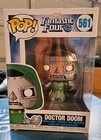 Funko Pop! Marvel Fantastic Four Doctor Doom #561 With Pop Protector MIB Mint