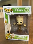 Funko Pop Lumiere 93 Disney Beauty And The Beast GITD Glow In The Dark Hot Topic