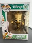 FUNKO POP! Lumiere #93 Beauty and the Beast Disney Movie Vinyl Figure Boxed