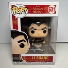 Funko Pop! Vinyl: Disney Mulan - Li Shang #631 With Plastic Pop Protector
