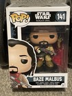 Funko Pop ! Star Wars Rogue One Baze Malbus #141 Bobble head Figure