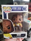 Funko Pop! Star Trek The Next Generation Worf #191 w/ Protector