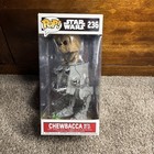 Funko Pop Star Wars Chewbacca Vinyl Figure with AT-ST #236
