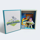 Disney Toy Story BUZZ LIGHTYEAR Book 3.5" Mini Figure Toy POPMART Andy's Room