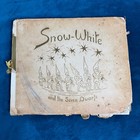Snow White & The Seven Dwarfs by HILDE LANGEN Moveable Picture Book Pop-up 1947