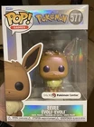 Eevee Pearlescent Pop! Funko 577 Pokemon Center Exclusive Ships Today!