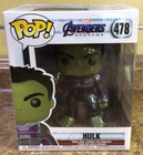 Funko Pop! Marvel Avengers Endgame Hulk Bobblehead #478 *NEW IN BOX* Free Ship