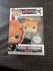 FUNKO POP ANIMATION #1729 Ichigo Kurosaki Bleach Vinyl Figure Special Edition