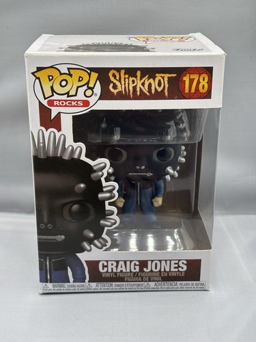 Craig Jones (Slipknot) #178 Funko Pop *Vaulted*. 3598