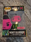 Funko Pop! Marvel What If? Infinity Killmonger #989 Blacklight Target Exclusive