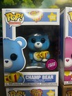 Funko POP! Care Bears 40th Anniversary Figure - CHAMP BEAR (Flocked) 1203 *CHASE