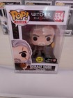Funko Pop! Geralt (Igni) #554, GITD, Vaulted, GameStop Exc, Comes in Protector