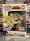 Funko POP! ALL MIGHT Weakened #648 Glow My Hero Academia MHA Anime Box Lunch NEW