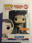 Eleven Target Exclusive 847 Teddy Bear Stranger Things Netflic Funko Pop Vinyl