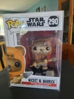 Ewok Wicket W. Warrick Funko Pop Star Wars #290 w/ Protector