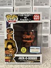 Funko Pop 5 Nights At Freddy Jack-O-Bonnie Barnes & Noble GITD #231 🔥 🔥