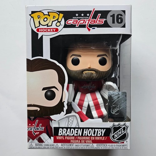 Braden Holtby Funko Pop NHL #16 – Washington Capitals Goalie – Vaulted HTF