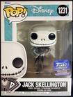 FUNKO POP! JACK SKELLINGTON #1231 FUNKO HOLLYWOOD EXCLUSIVE NEW W/PROTECTOR