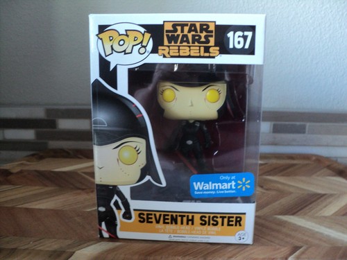 Funko POP! Star Wars Rebels Seventh Sister # 167 Walmart Exclusive Vinyl Figure