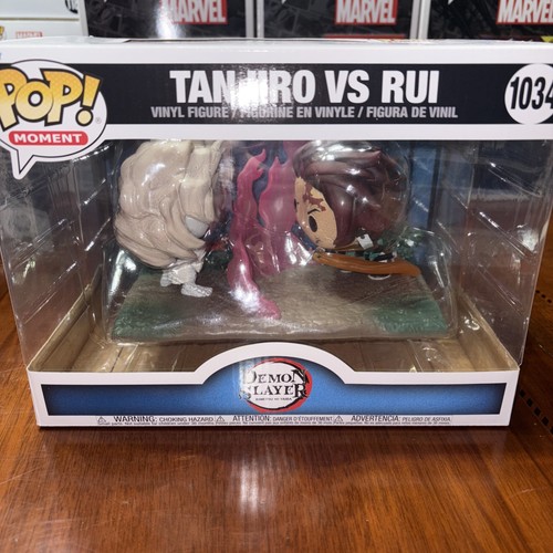 Funko Pop! Moments: Demon Slayer: Kimetsu no Yaiba - Tanjiro vs. Rui #1034