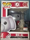 Funko Pop 01 POP College Mascots BIG AL Alabama ROLLTIDE (ALABAMA FOOTBALL) NEW