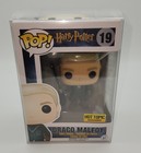 Funko Pop! Harry Potter Draco Malfoy Quidditch Robes Hot Topic #19 w/protector